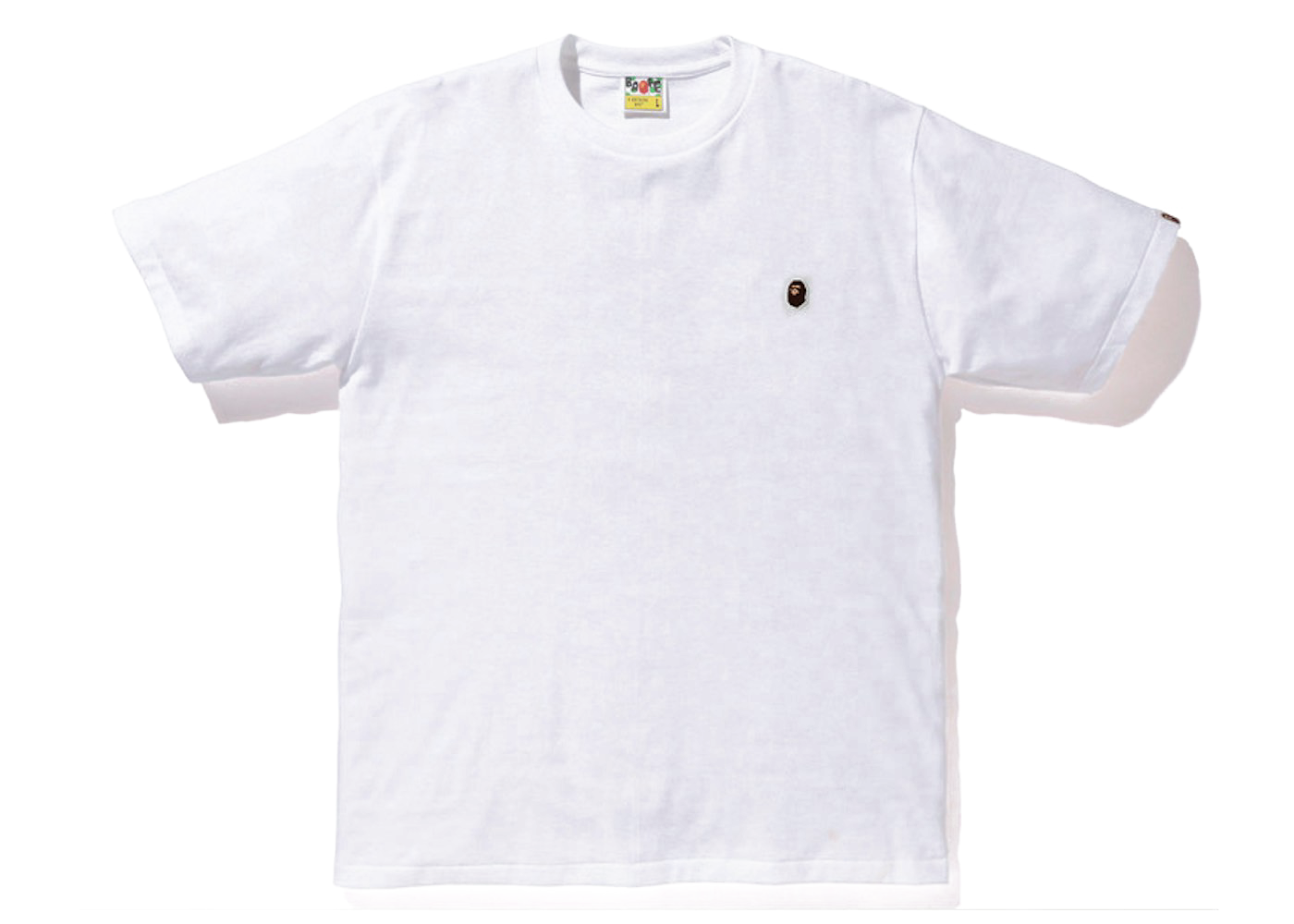 BAPE Ape Head One Point Tee White
