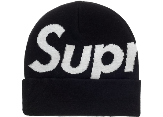 Supreme Big Logo Beanie (FW25) Black