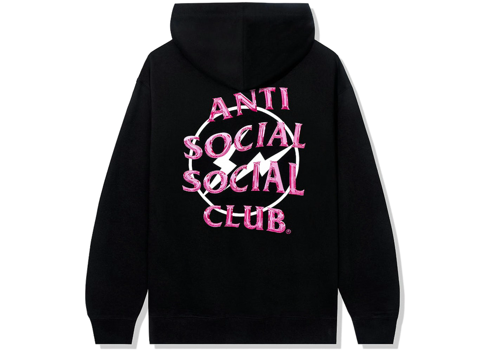 Anti Social Social Club x Fragment Precious Petals Hoodie (FW22) Black Pink
