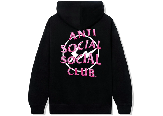 Anti Social Social Club x Fragment Precious Petals Hoodie (FW22) Black Pink