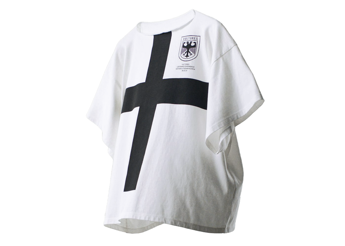 Kanye West VULTURES Korea Exclusive T-shirt White