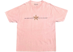 Travis Scott Utopia Circus Maximus Pink Star Tee Pink