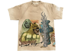 Travis Scott Bazaar Souvenir Tee Brown