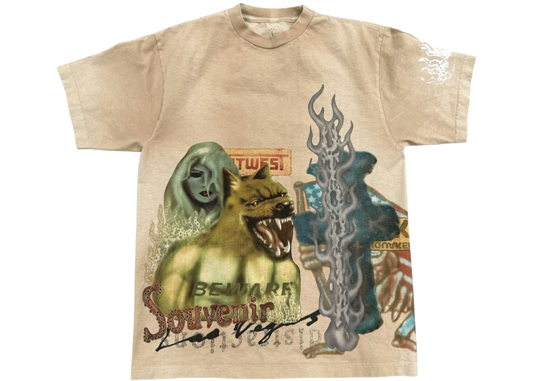 Travis Scott Bazaar Souvenir Tee Brown