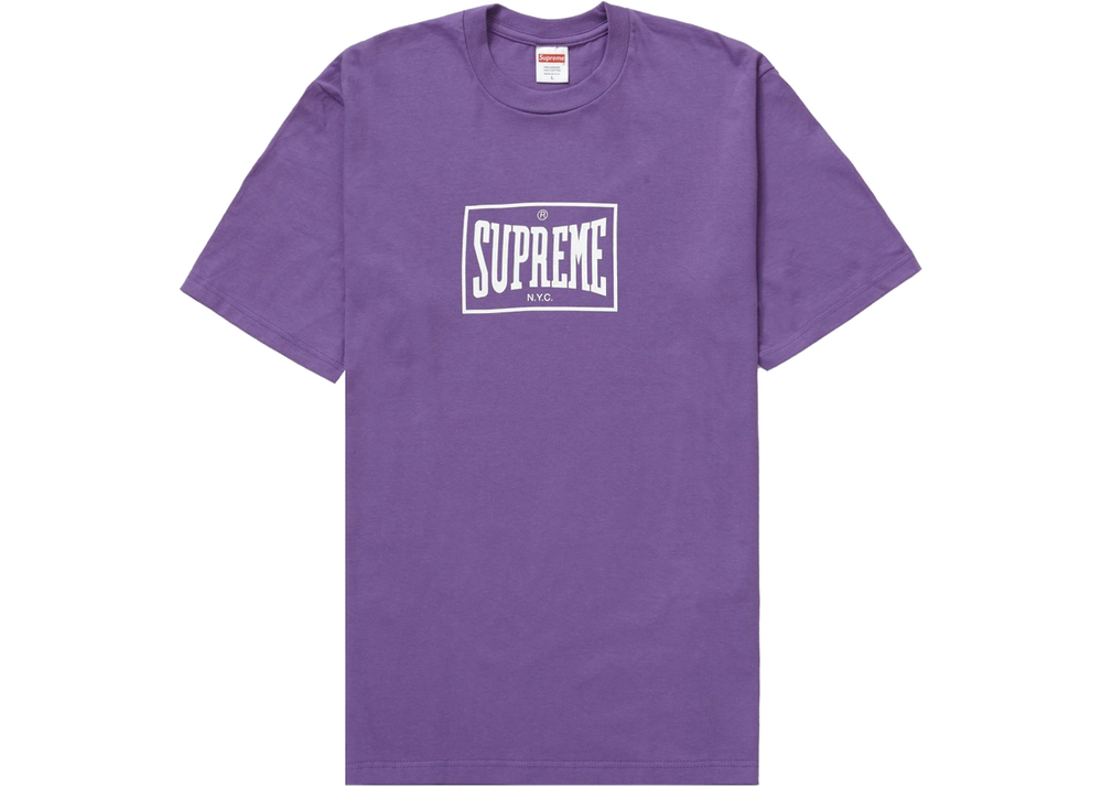 Supreme Warm Up Tee Purple