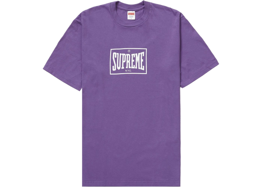 Supreme Warm Up Tee Purple