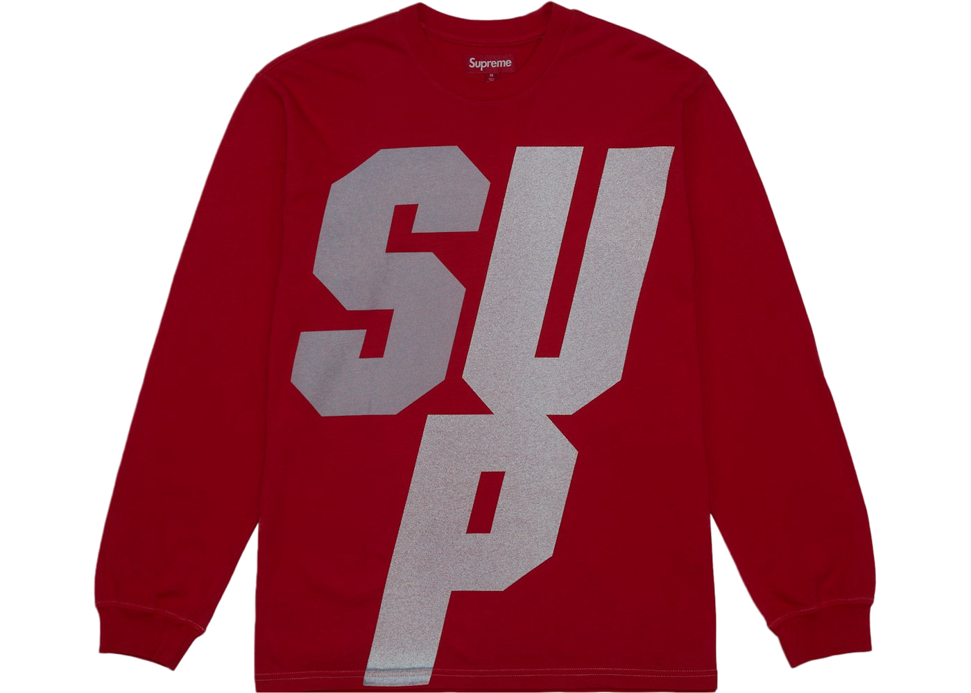 Supreme Reflective L/S Top Red