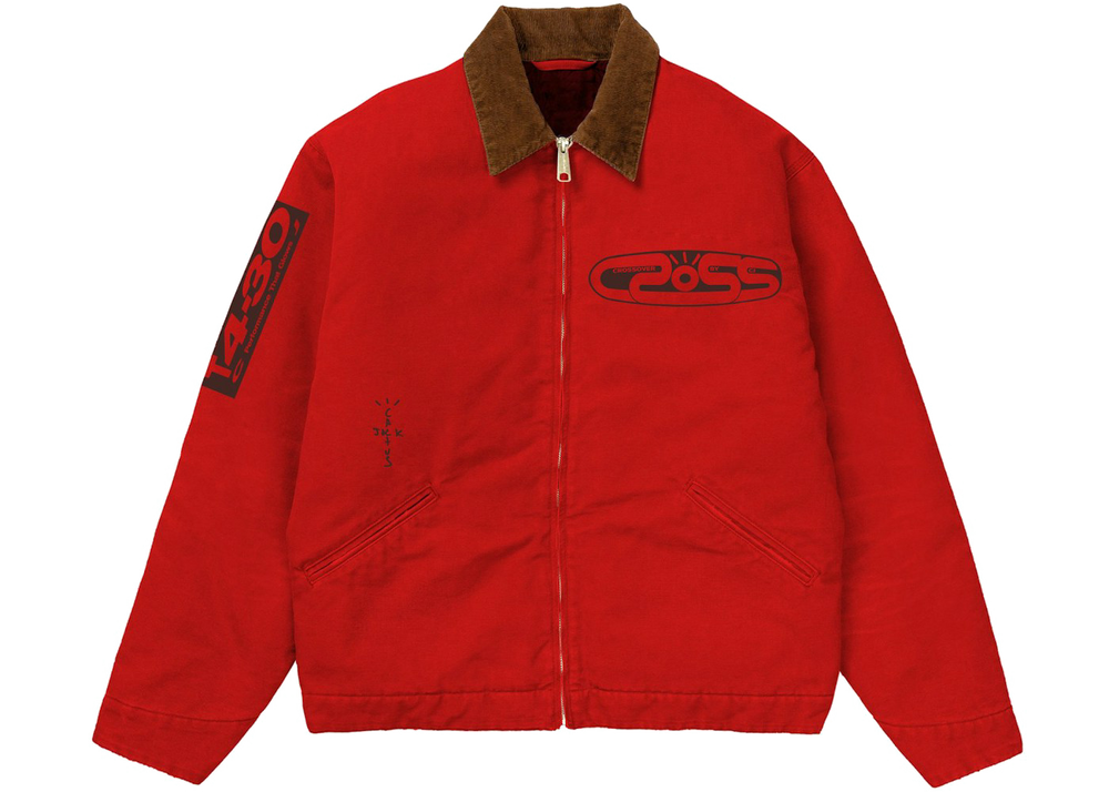 Travis Scott Cactus Jack Speed System Jacket Red