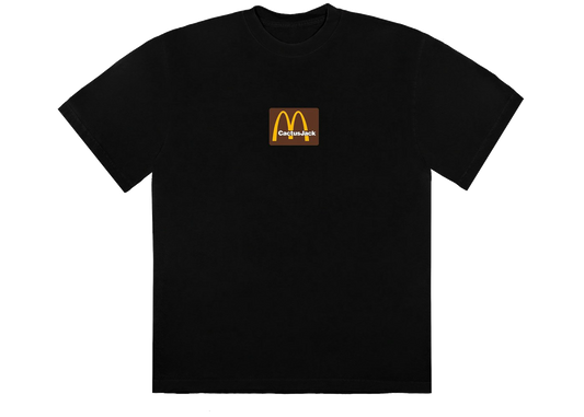 Travis Scott x McDonald's Sesame Inv T-Shirt Black/Brown