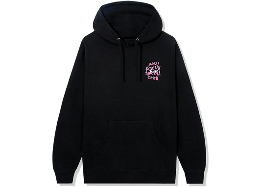 Anti Social Social Club x Fragment Precious Petals Hoodie (FW22) Black Pink