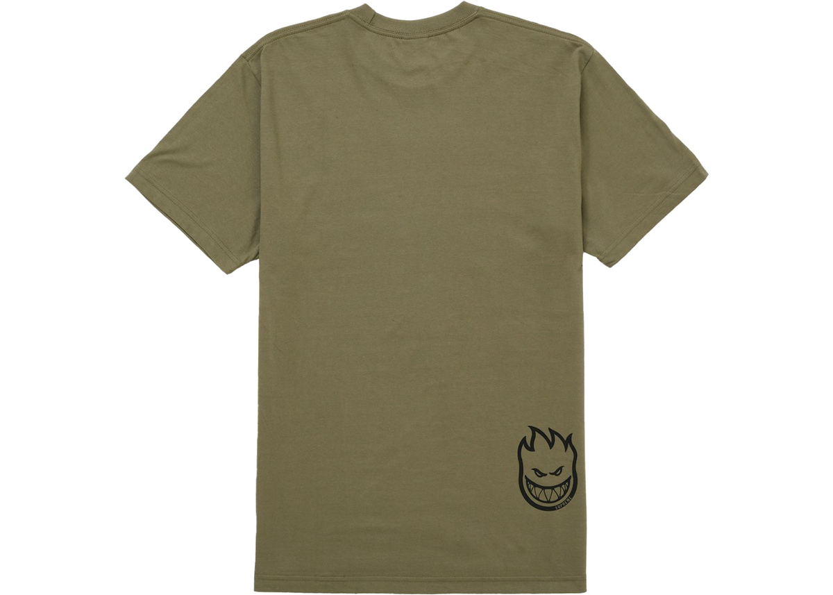 Supreme Spitfire Flag Tee Olive
