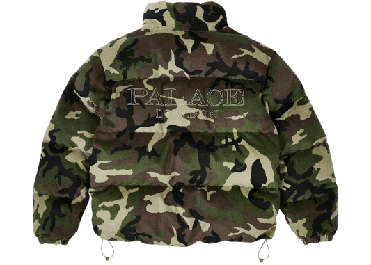 Palace Corduroy Puffa Jacket Camo