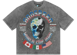 Godspeed Planet Futbol T-shirt Grey