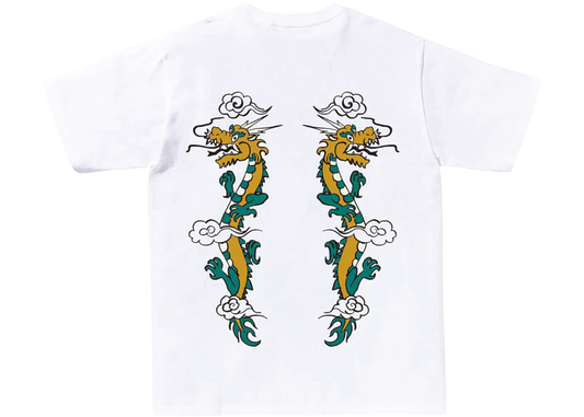 BAPE Souvenir Dragon Tee White