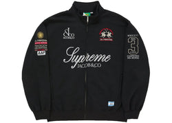 Supreme La Martina Zip Up Sweatshirt Black