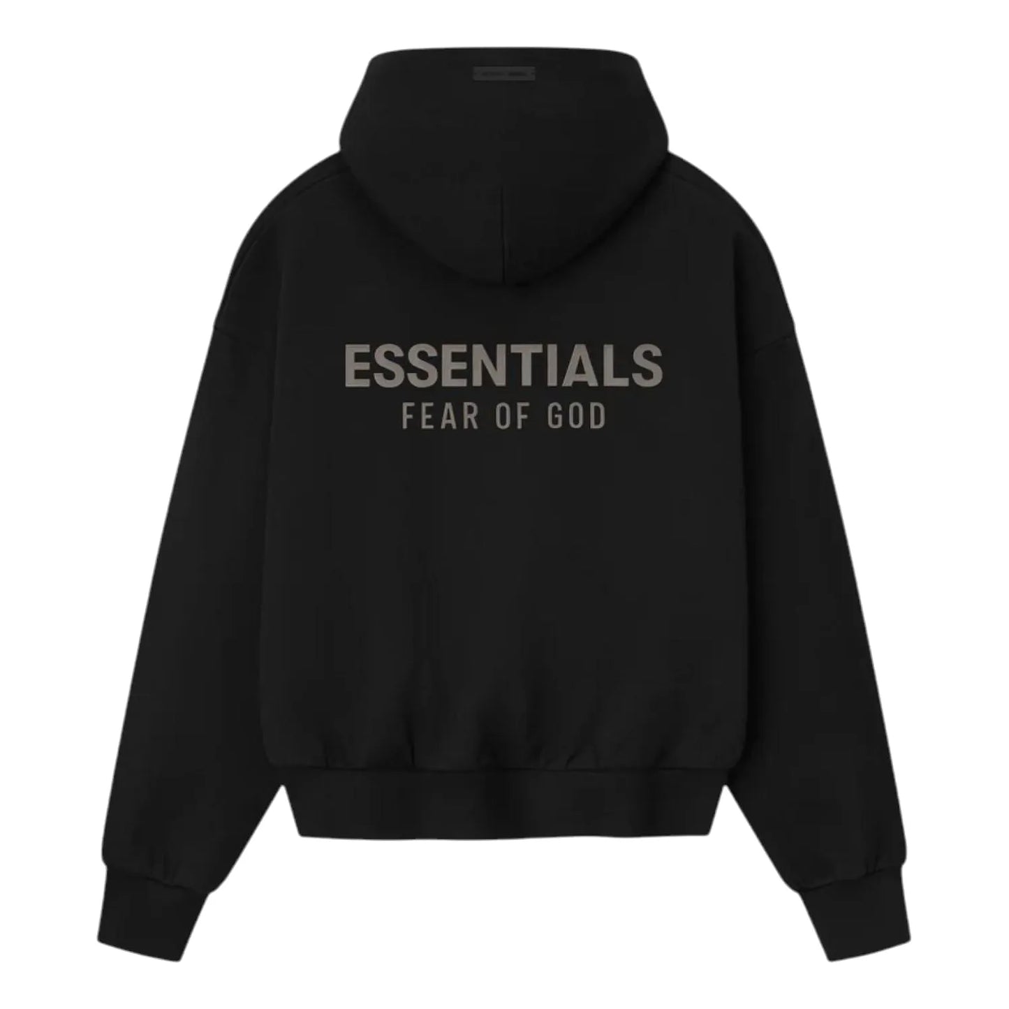 Fear of God Essentials Classic Fleece Hoodie Jet Black