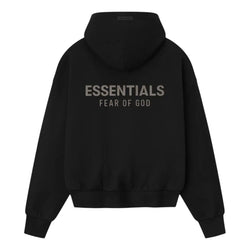 Fear of God Essentials Classic Fleece Hoodie Jet Black