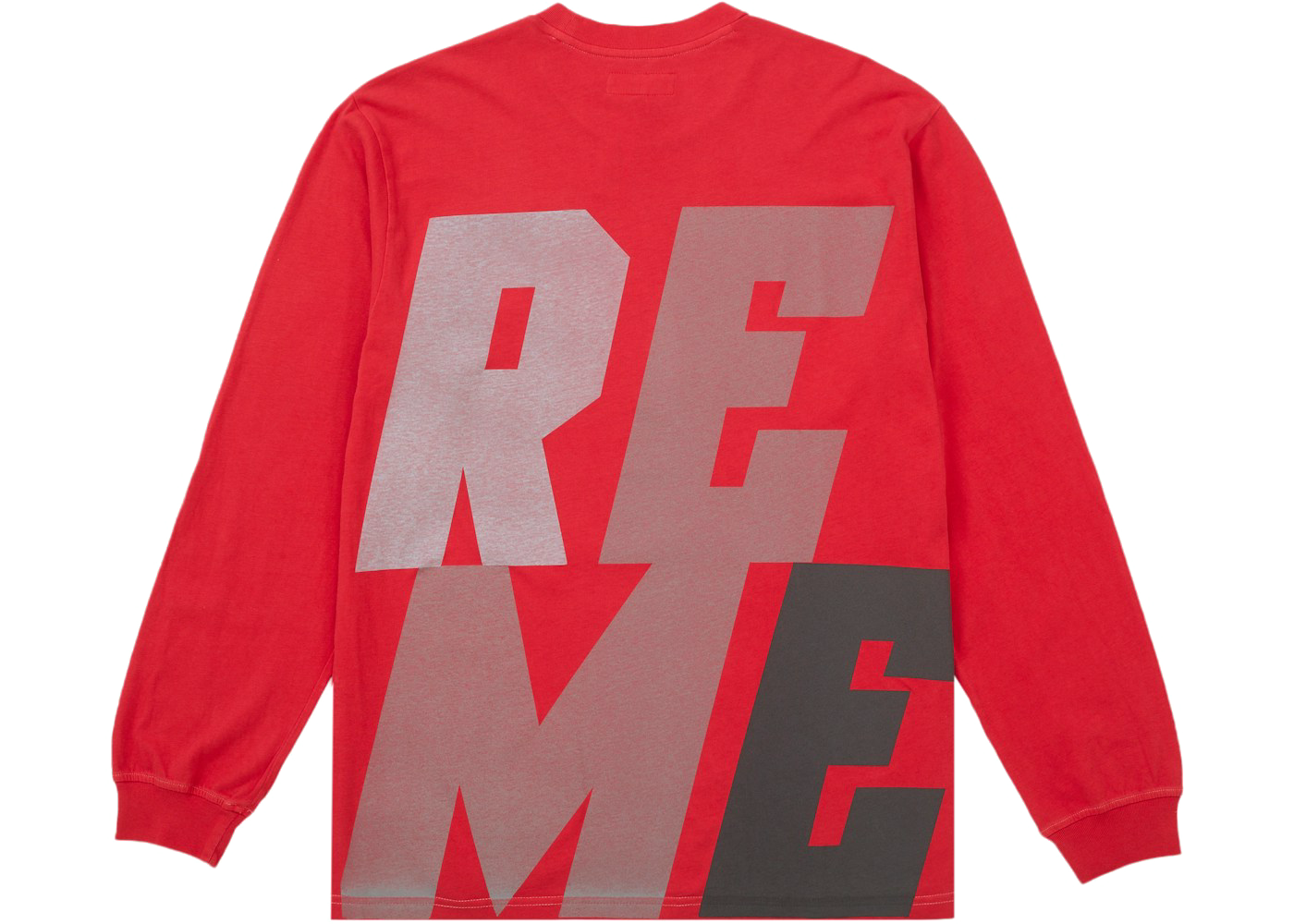Supreme Reflective L/S Top Red