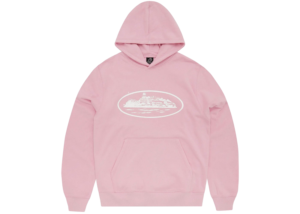 Corteiz Alcatraz Hoodie (SS24) Pink