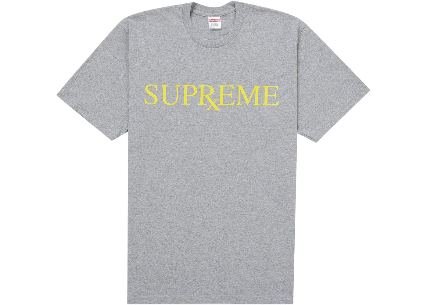 Supreme RX Tee Heather Grey