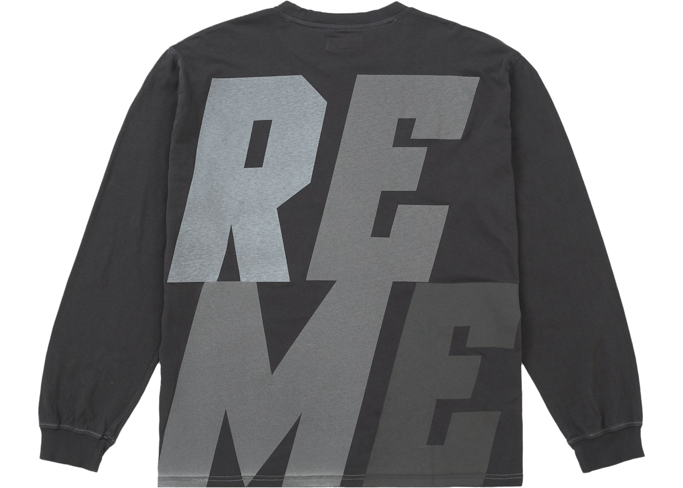 Supreme Reflective L/S Top Black