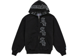 Supreme Chicago White Sox Zip Up Hooded Sweatshirt Black