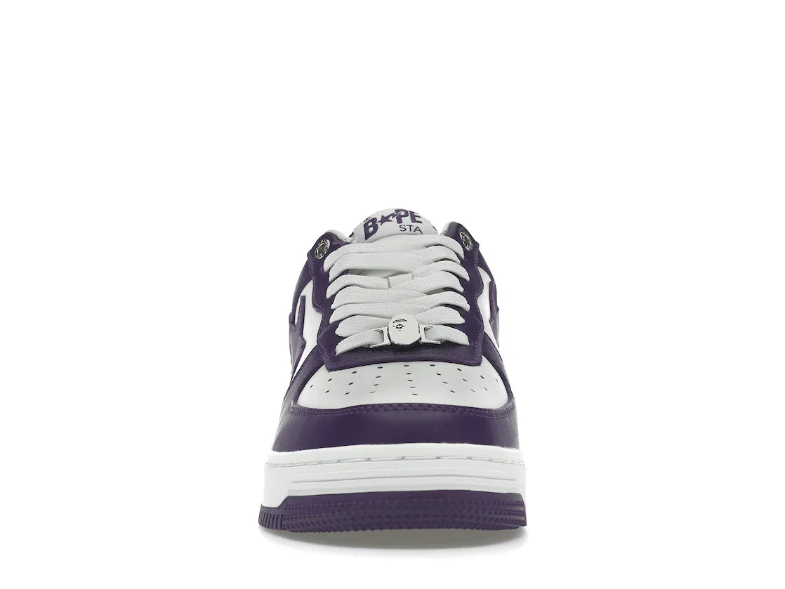 A Bathing Ape Bape Sta White Purple (2022) - 1I70-291-006/1I70-191-007