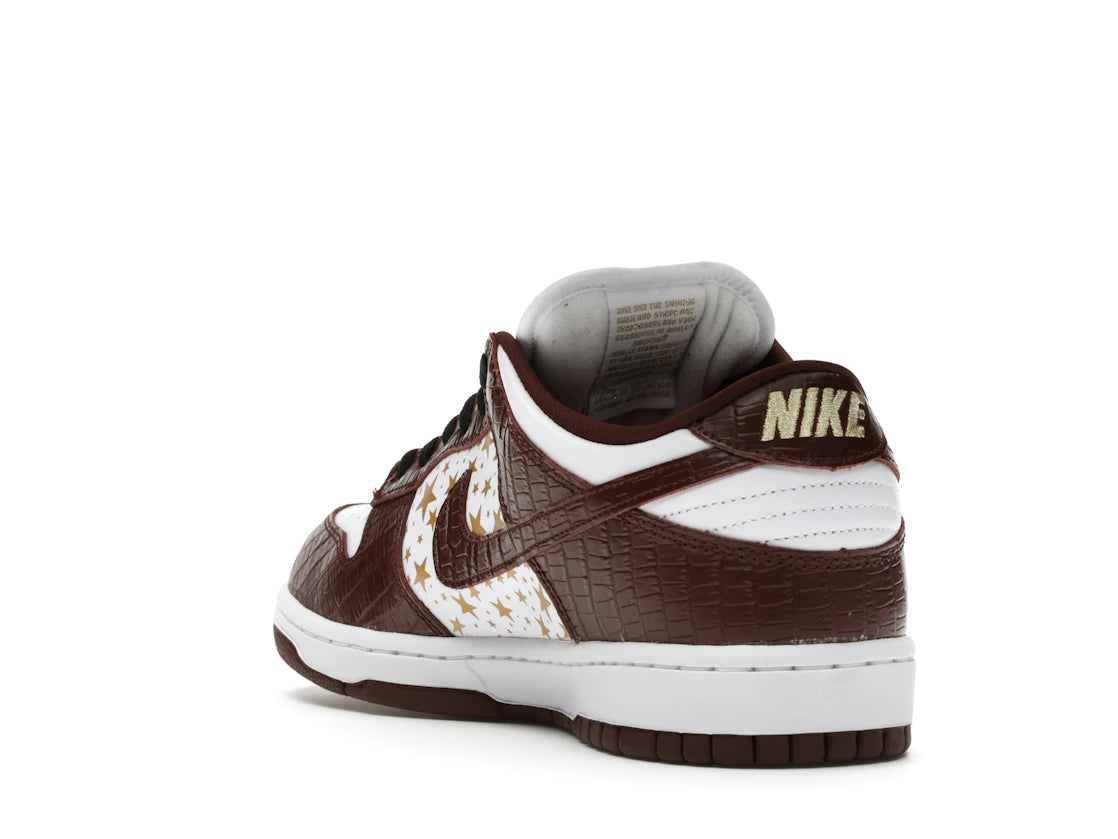 SB Dunk Low Supreme Stars Barkroot Brown (2021) - DH3228-103