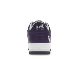 A Bathing Ape Bape Sta White Purple (2022) - 1I70-291-006/1I70-191-007