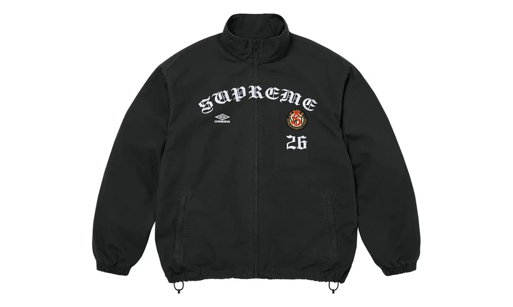 Supreme Supreme Umbro Cotton Ripstop Track Jacket (FW26) Black