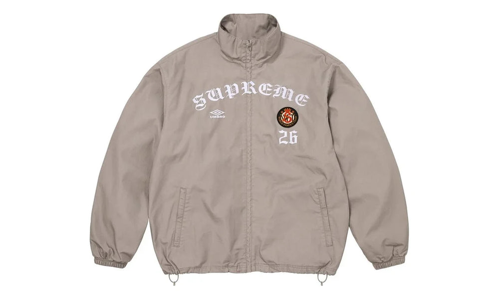 Supreme Supreme Umbro Cotton Ripstop Track Jacket (FW26) Light Brown