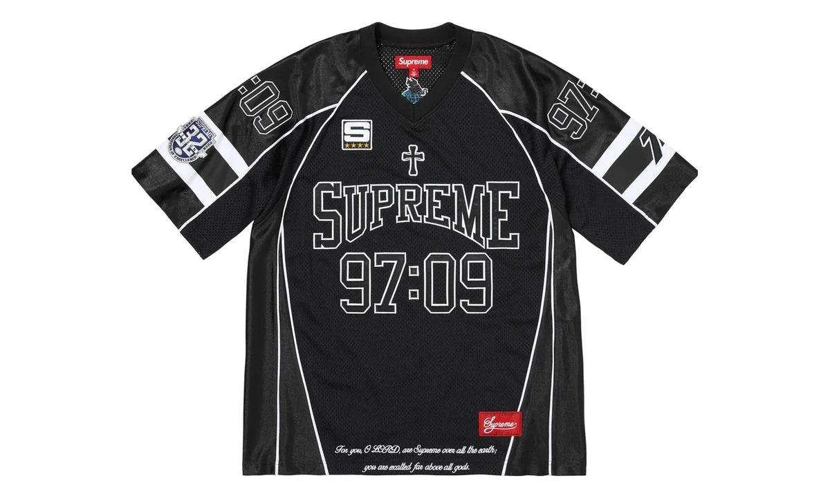 Supreme Supreme Disciples Football Jersey Black