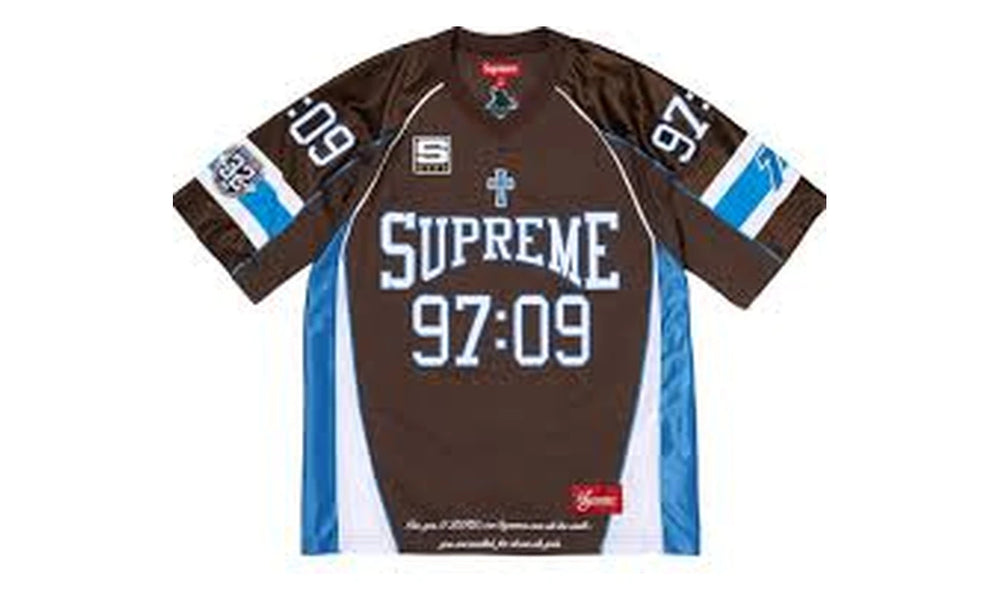 Supreme Supreme Disciples Football Jersey Brown