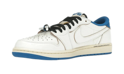 Air Jordan 1 Retro Low OG SP Fragment x Travis Scott Sail Military Blue