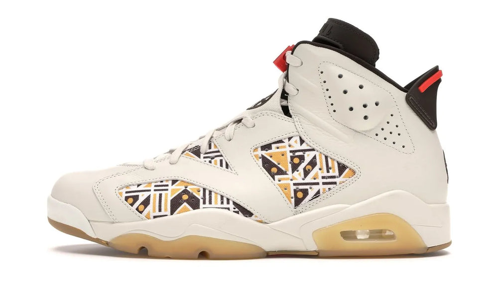 Air Jordan 6 Retro Quai 54 Sail Brown (2020) - CZ4152-100