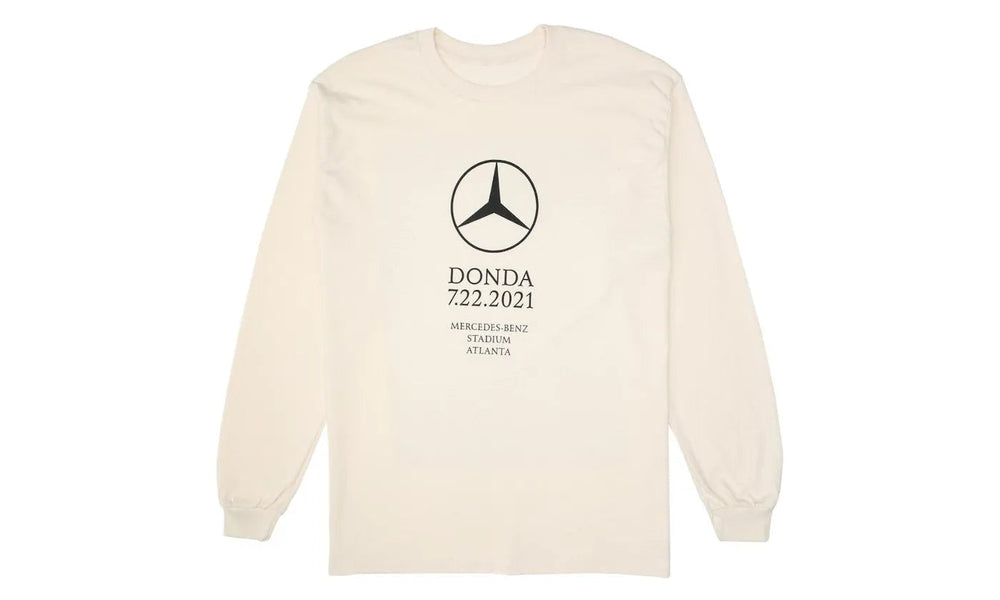 Kanye West DONDA Atlanta Listening Event L/S T-shirt White - KW-KWDALE-WHITE