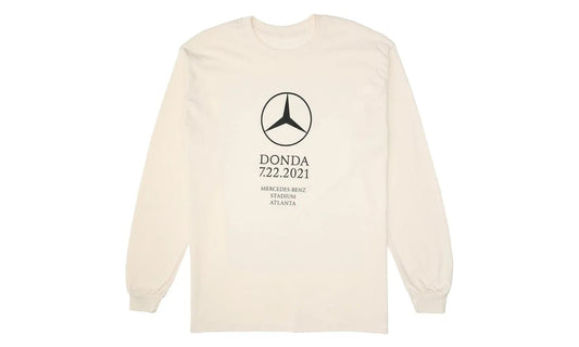 Kanye West DONDA Atlanta Listening Event L/S T-shirt White - KW-KWDALE-WHITE