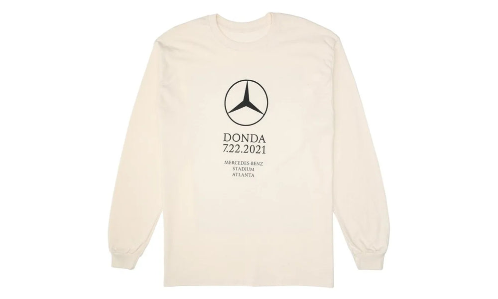 Kanye West DONDA Atlanta Listening Event L/S T-shirt White - KW-KWDALE-WHITE