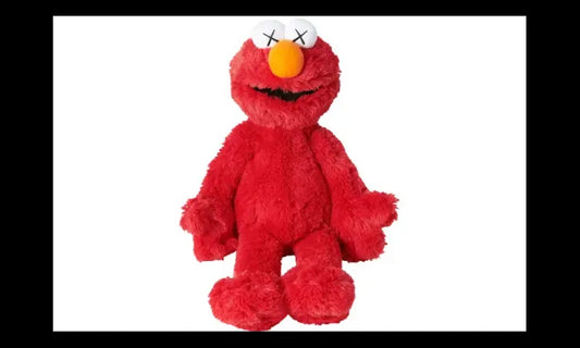Kaws Kaws Sesame Street Uniqlo Elmo Plush Toy Red - KAWS-SSUEPT-RED