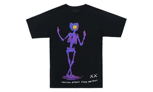 KAWS x Cactus Plant Flea Market T-shirt Black