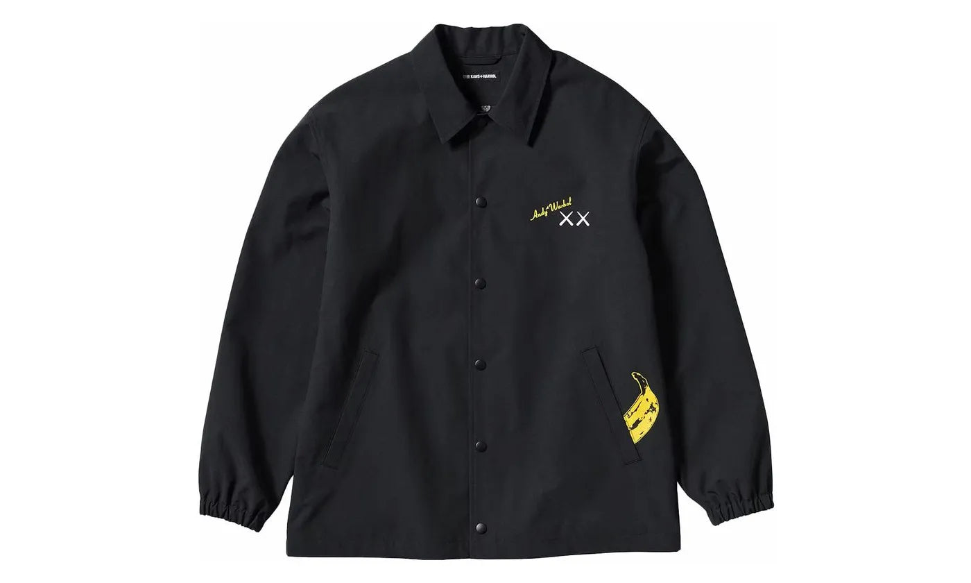 KAWS x Uniqlo Warhol Coach 474138 Jacket Black - 474138