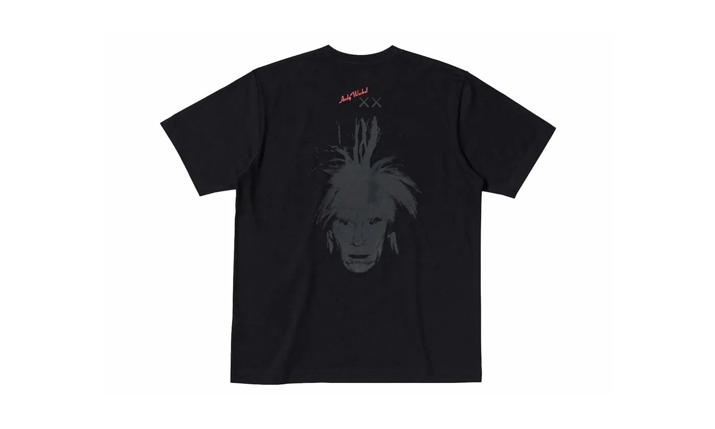 KAWS x Uniqlo Warhol UT Graphic 476352 T-shirt Black - 476352