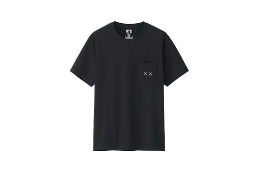 KAWS x Uniqlo x Sesame Street XX Pocket Tee Black