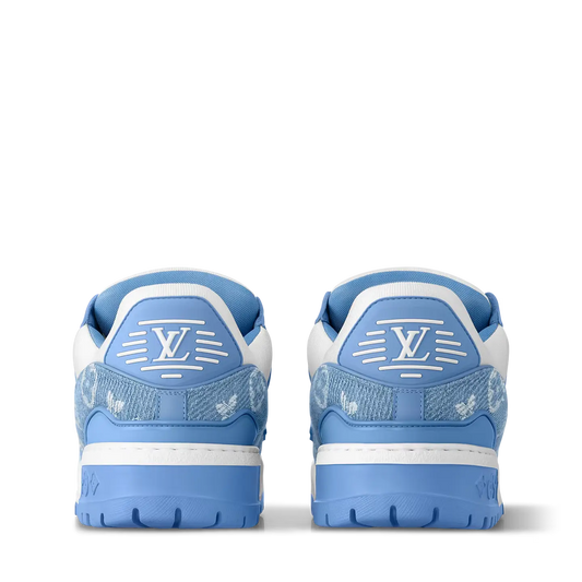  Louis Vuitton LV Trainer Maxi Monogram Blue - 1ACWHW