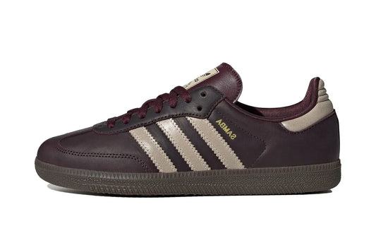 adidas Samba OG Maroon Crystal Sand (Women's) - IF7004