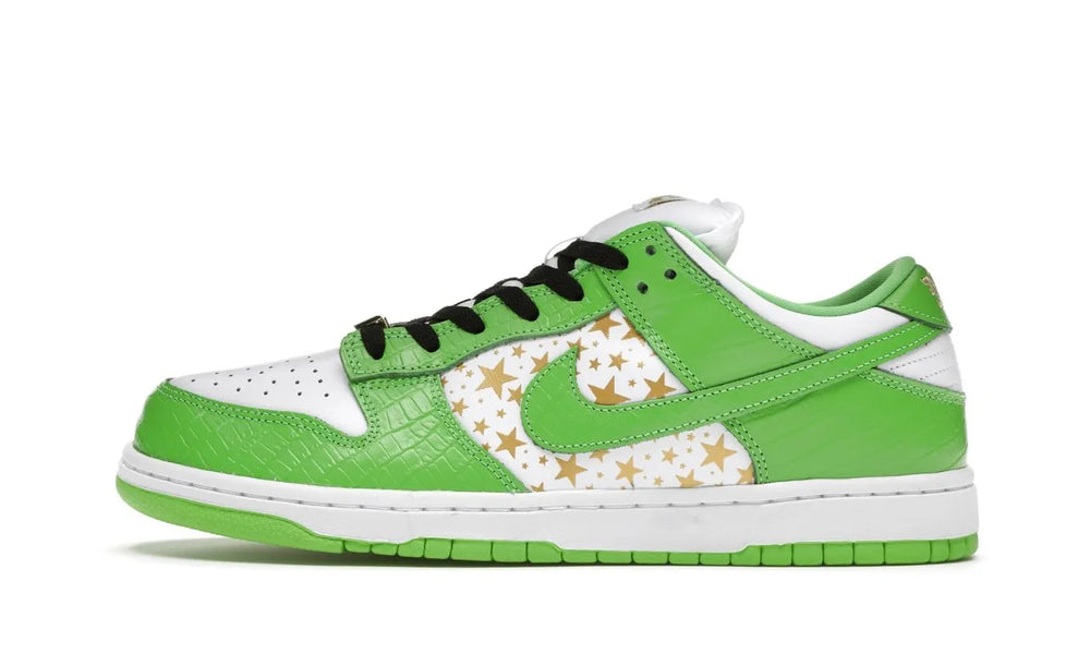 SB Dunk Low Supreme Stars Mean Green (2021) - DH3228-101