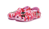 A Bathing Ape x Crocs Classic Clog ABC Camo Pink - Aplug