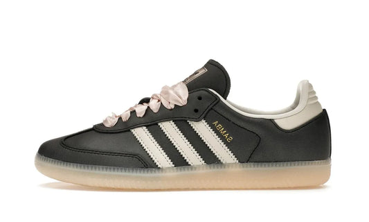 Samba OG Black Pink Ribbon Laces