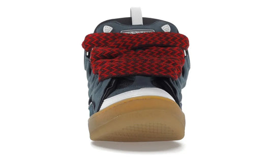 Lanvin Leather Curb Blue Grey