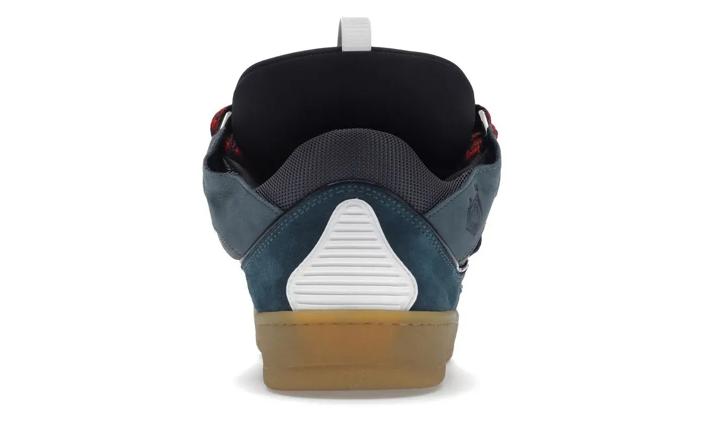 Lanvin Leather Curb Blue Grey